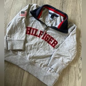 Tommy Hilfiger toddler quarter zip pullover - size 2T